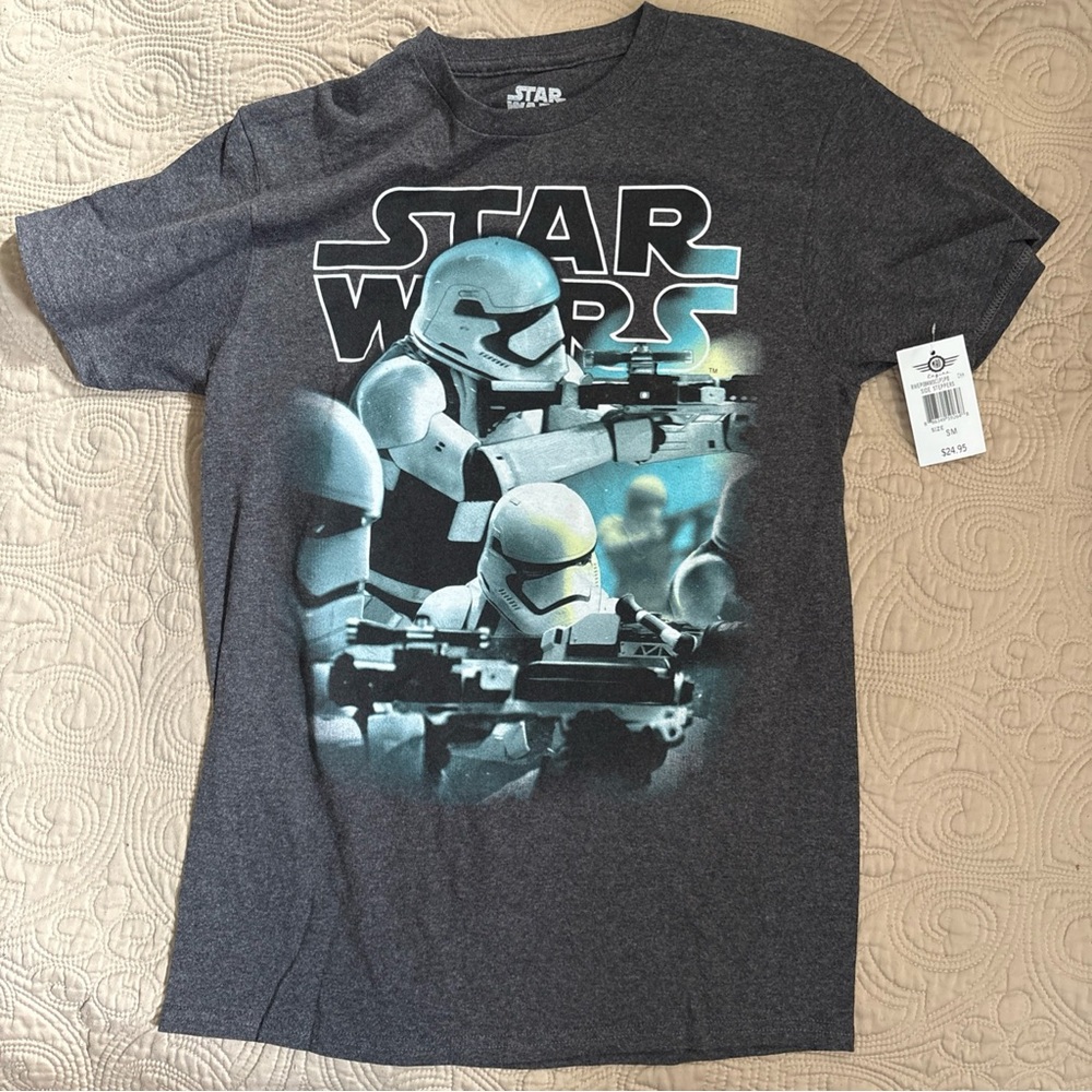 Star‎ Wars Gray Short Sleeve Tee